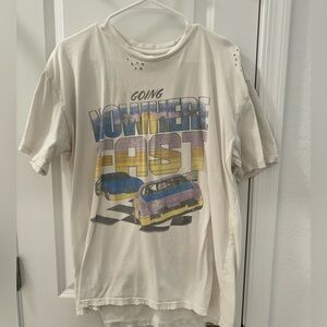 Oversized Race Car Tee